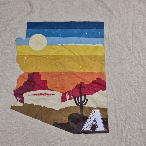 Gildan Other - Arizona Diamondbacks T-Shirt Mens L Gildan Tan Excellent Desert Graphic Tee